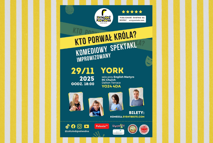 Żółta Łódź Podwodna w Yorku!