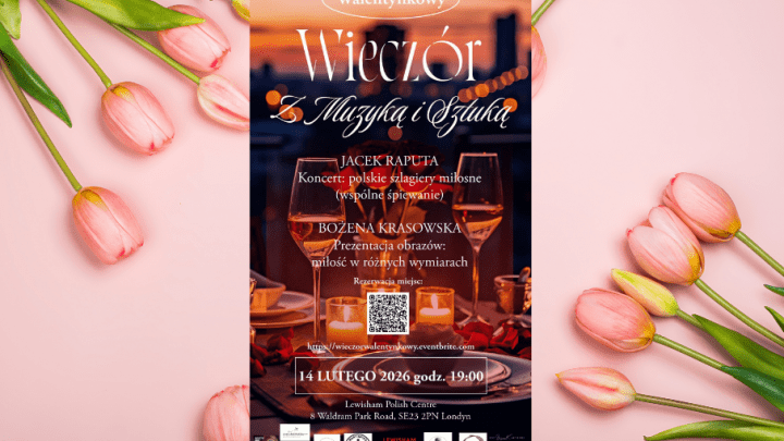 Walentynkowy wieczór z muzyką i sztuką.