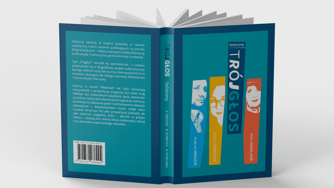 Premiera książki „Trójgłos felietony” już 28 marca podczas III ATK